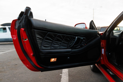 1995 Acura NSX in Formula Red over Black