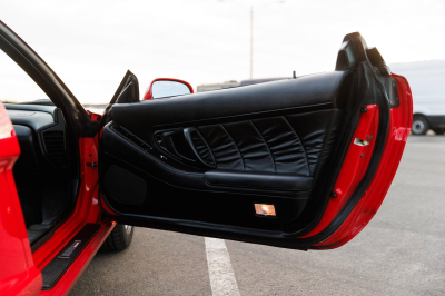 1995 Acura NSX in Formula Red over Black
