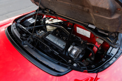 1995 Acura NSX in Formula Red over Black