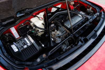 1995 Acura NSX in Formula Red over Black