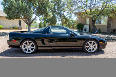 1996 Acura NSX in Berlina Black over Tan