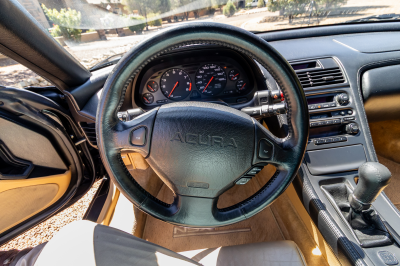 1996 Acura NSX in Berlina Black over Tan