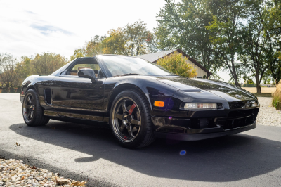 1996 Acura NSX in Berlina Black over Tan