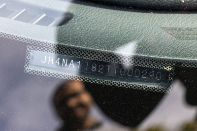 1996 Acura NSX in Berlina Black over Tan