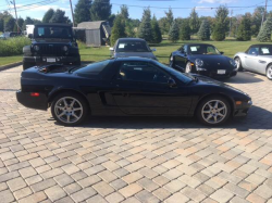 1996 Acura NSX in Berlina Black over Tan