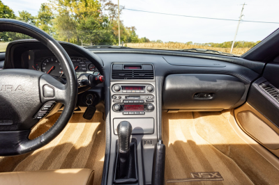 1996 Acura NSX in Berlina Black over Tan