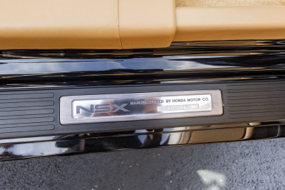 1996 Acura NSX in Berlina Black over Tan