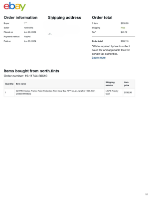 1992 Acura NSX in Formula Red over Black