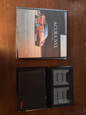 1992 Acura NSX in Formula Red over Black