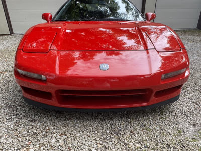 1992 Acura NSX in Formula Red over Black