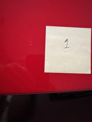 1992 Acura NSX in Formula Red over Black