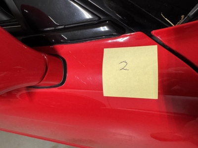 1992 Acura NSX in Formula Red over Black