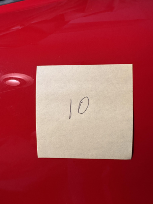 1992 Acura NSX in Formula Red over Black