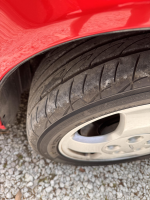1992 Acura NSX in Formula Red over Black