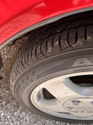 1992 Acura NSX in Formula Red over Black