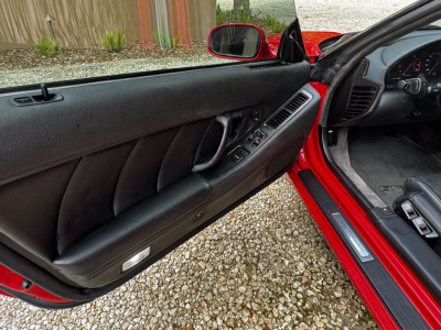 1992 Acura NSX in Formula Red over Black