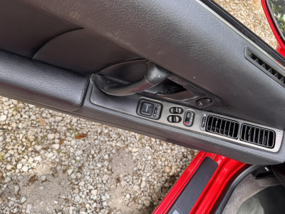 1992 Acura NSX in Formula Red over Black