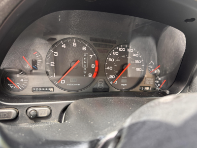 1992 Acura NSX in Formula Red over Black