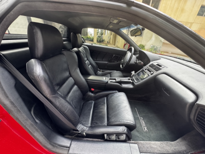 1992 Acura NSX in Formula Red over Black