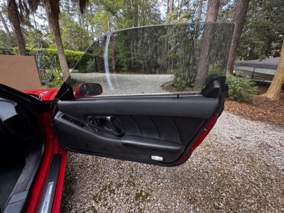 1992 Acura NSX in Formula Red over Black