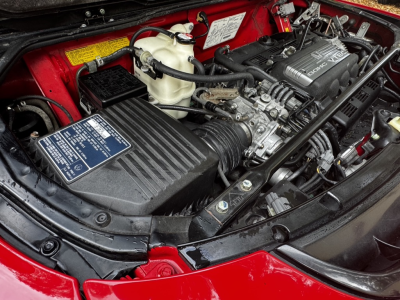 1992 Acura NSX in Formula Red over Black