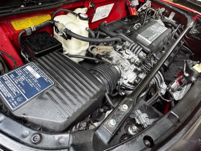 1992 Acura NSX in Formula Red over Black