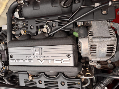 1992 Acura NSX in Formula Red over Black