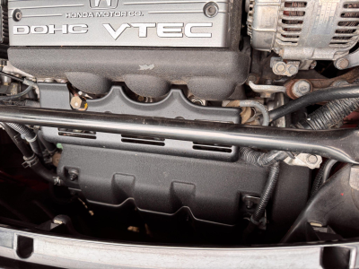 1992 Acura NSX in Formula Red over Black