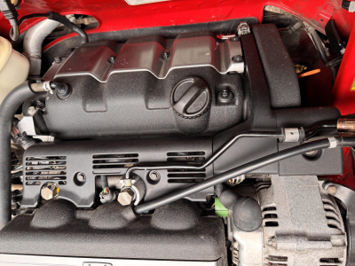 1992 Acura NSX in Formula Red over Black