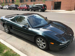 1994 Acura NSX in Green over Tan