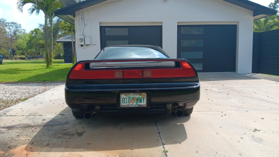 1992 Acura NSX in Berlina Black over Ivory
