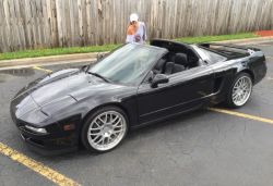 1997 Acura NSX in Berlina Black over Black