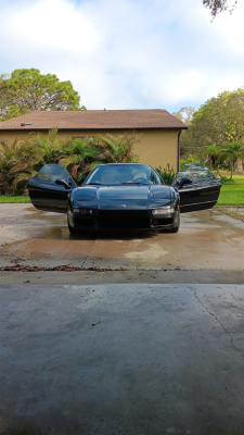 1992 Acura NSX in Berlina Black over Ivory