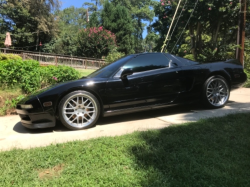 1997 Acura NSX in Berlina Black over Black