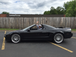 1997 Acura NSX in Berlina Black over Black