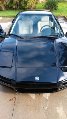 1992 Acura NSX in Berlina Black over Ivory