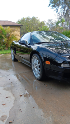 1992 Acura NSX in Berlina Black over Ivory