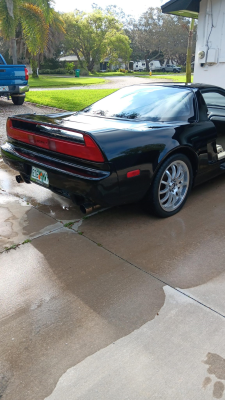 1992 Acura NSX in Berlina Black over Ivory