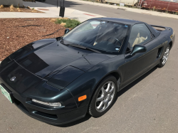 1994 Acura NSX in Green over Tan