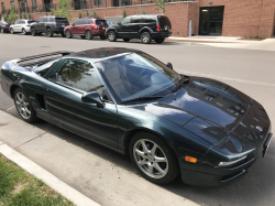 1994 Acura NSX in Green over Tan