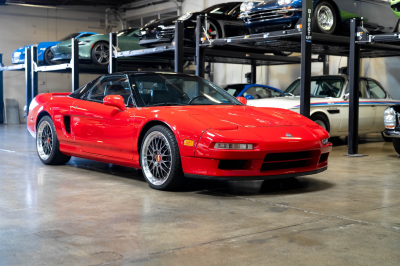 1994 Acura NSX in Formula Red over Black