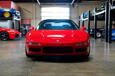 1994 Acura NSX in Formula Red over Black