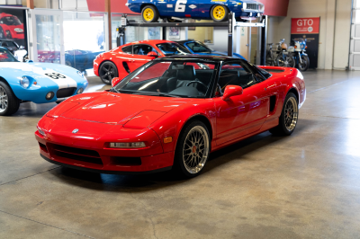 1994 Acura NSX in Formula Red over Black