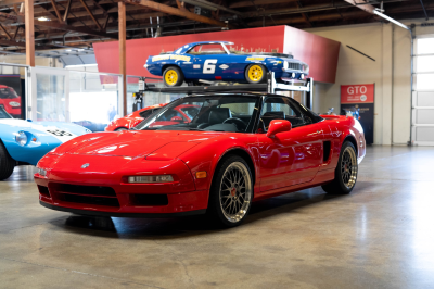 1994 Acura NSX in Formula Red over Black