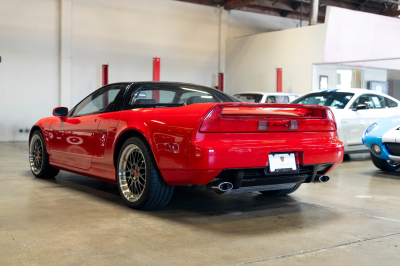 1994 Acura NSX in Formula Red over Black