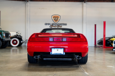 1994 Acura NSX in Formula Red over Black