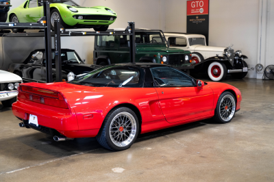 1994 Acura NSX in Formula Red over Black