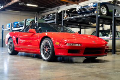 1994 Acura NSX in Formula Red over Black