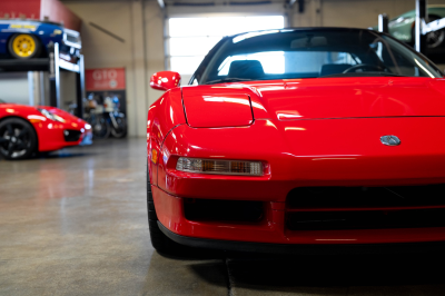 1994 Acura NSX in Formula Red over Black
