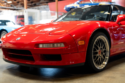 1994 Acura NSX in Formula Red over Black